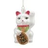 New 🎉 4" Glass Money Cat Ornament by Ashland® 🎁 Christmas 🤩 -Ashland Sales 10697666 1