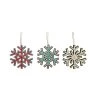 Outlet ⭐ Assorted Wood Snowflake Ornament by Ashland® 🔔 -Ashland Sales 10697717 1