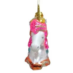 New 🥰 Glass Unicorn Head Ornament by Ashland® 🛒 -Ashland Sales 10697767 3