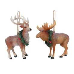Cheapest 😍 Assorted 🎄 Christmas Moose Ornament by Ashland® 🛒