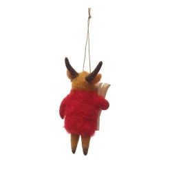 Best deal ⌛ Assorted 5.5" Wool Woodland Critter Ornament by Ashland® 👏 -Ashland Sales 10697820 3