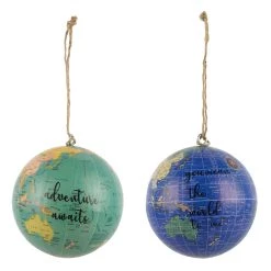 Brand new ⌛ Assorted 3'' Globe Glass ❄ Christmas Ornament by Ashland® 🎁