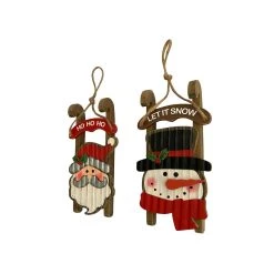 Hot Sale 🌟 Assorted 3.75'' Santa/Snowman 🎄 Christmas Ornament by Ashland® ❤️ 6 Hot Sale 🌟 Assorted 3.75'' Santa/Snowman 🎄 Christmas Ornament by Ashland® ❤️ -Ashland Sales 10697837 2