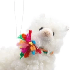 Flash Sale ✨ White Fluffy Llama Ornament by Ashland® 🔔 Christmas 🎉 -Ashland Sales 10697952 2