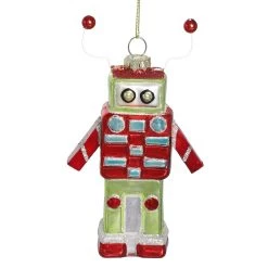 Promo 🎉 Assorted Glass Robot Ornament by Ashland® 🎄 Christmas 👍 -Ashland Sales 10697953 4