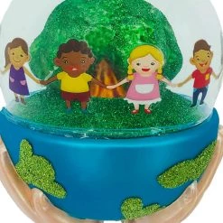 Deals ✔️ Glass Earth Held in Hands Ornament by Ashland® ✨ -Ashland Sales 10697971 2