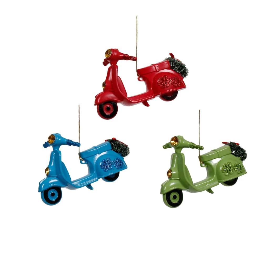 Best Sale 🔔 Assorted Plastic Scooter Ornament by Ashland® 👏 3 Best Sale 🔔 Assorted Plastic Scooter Ornament by Ashland® 👏
