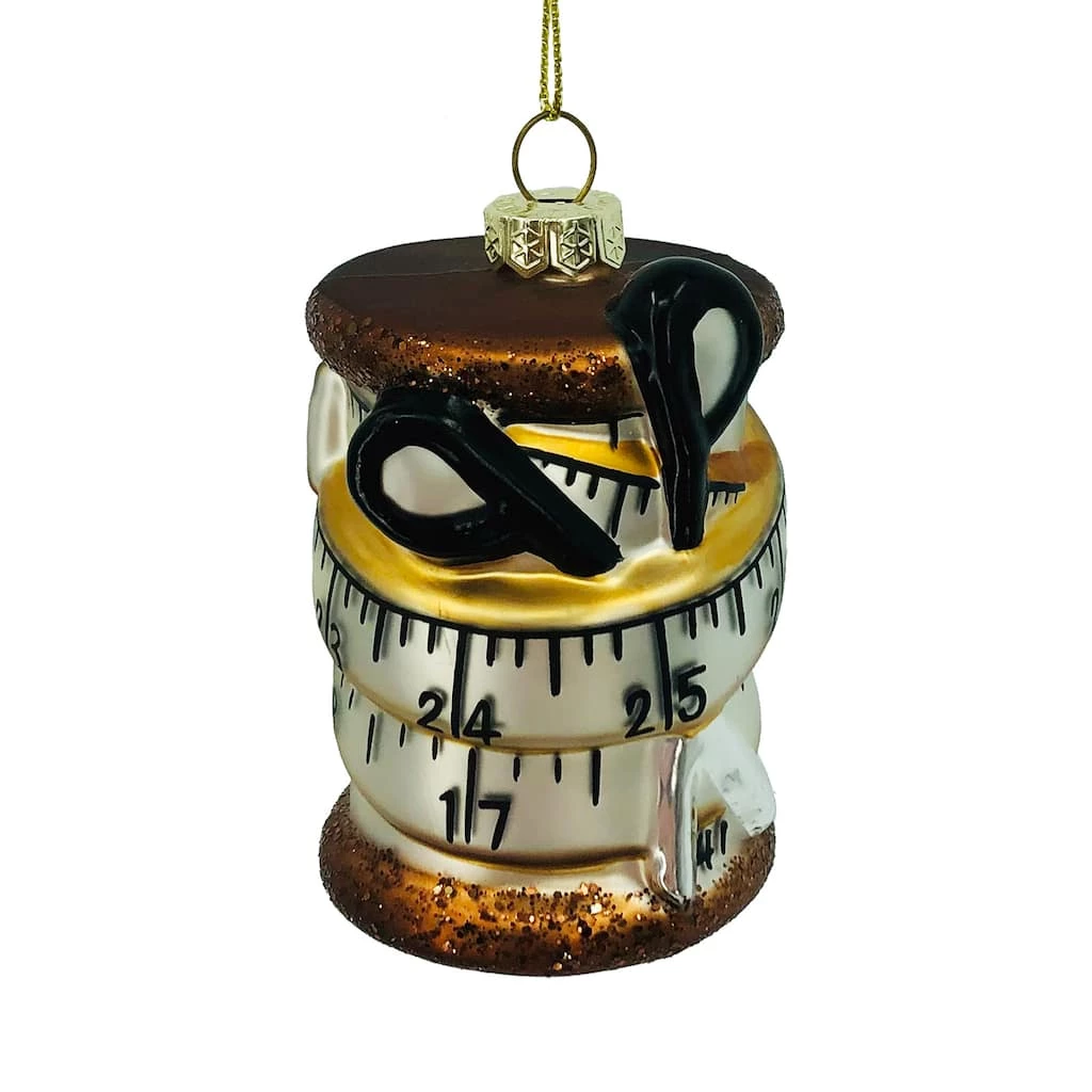Budget π Glass Measuring Tape Ornament by Ashland® π 4 Budget π Glass Measuring Tape Ornament by Ashland® π - Image 2