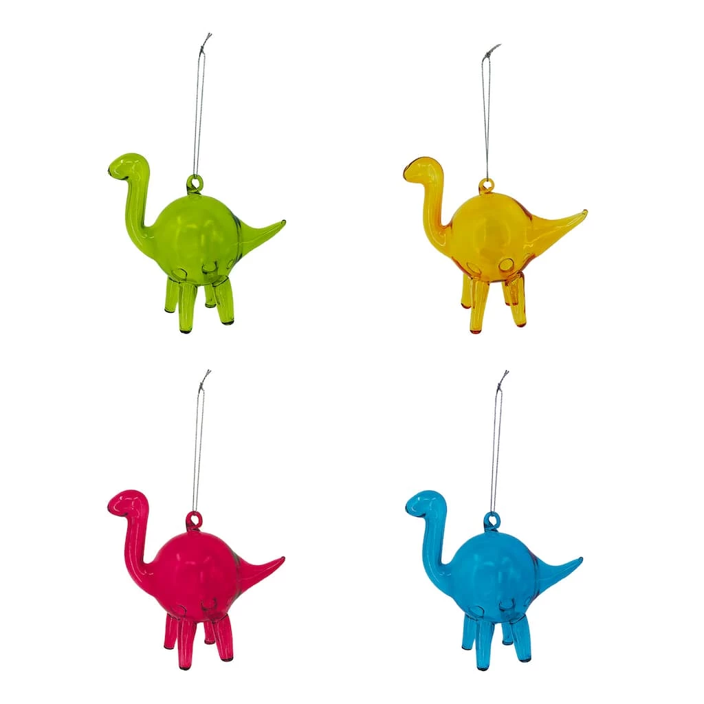 Best Pirce 🎁 Assorted Glass Dinosaur Ornament by Ashland® 😍 3 Best Pirce 🎁 Assorted Glass Dinosaur Ornament by Ashland® 😍