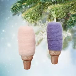 Brand new ✔️ Assorted Cotton 🍬 Candy Glass Ornament by Ashland® 💯 -Ashland Sales 10698045 2