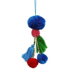 Outlet 🌟 Assorted Fabric Pom-Pom Ornament by Ashland® 😍 -Ashland Sales 10698104 4