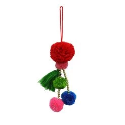 Outlet 🌟 Assorted Fabric Pom-Pom Ornament by Ashland® 😍 -Ashland Sales 10698104 5