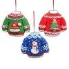 Cheapest ⌛ Assorted ❄ Christmas Sweater Ornament by Ashland® 🤩 -Ashland Sales 10698350 1