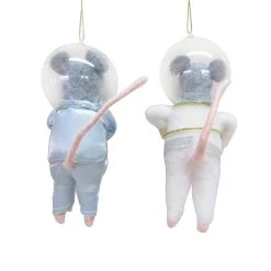 Budget 🌟 Assorted Wool Space Mouse Ornament by Ashland® 😀 -Ashland Sales 10698353 3
