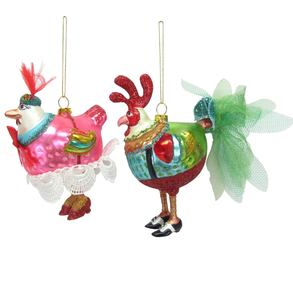Coupon 🛒 Assorted Glass Chicken Ornament by Ashland® 🎁 3 Coupon 🛒 Assorted Glass Chicken Ornament by Ashland® 🎁