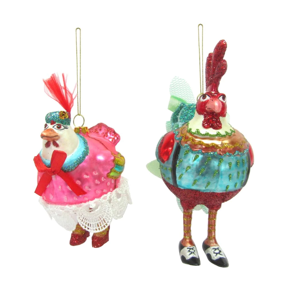 Coupon 🛒 Assorted Glass Chicken Ornament by Ashland® 🎁 5 Coupon 🛒 Assorted Glass Chicken Ornament by Ashland® 🎁 - Image 3