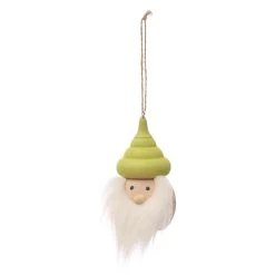 Wholesale 💯 Assorted 4.25'' Fluffy Gnome Wood 🎄 Christmas Ornament by Ashland® 🤩 -Ashland Sales 10698368 2
