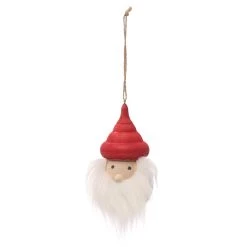 Wholesale 💯 Assorted 4.25'' Fluffy Gnome Wood 🎄 Christmas Ornament by Ashland® 🤩 -Ashland Sales 10698368 4