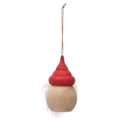 Wholesale 💯 Assorted 4.25'' Fluffy Gnome Wood 🎄 Christmas Ornament by Ashland® 🤩 -Ashland Sales 10698368 5