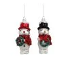 Buy 🌟 Assorted Glass Vintage Snowman Ornament by Ashland® ❤️ -Ashland Sales 10698388 1