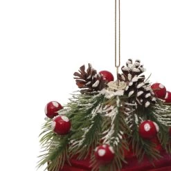 Outlet ✔️ 5.5'' Red Lantern Glass ❄ Christmas Ornament by Ashland® 🥰 -Ashland Sales 10698395 3