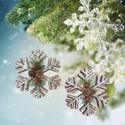 New ⭐ Assorted Snowflake Ornament by Ashland® ✨ -Ashland Sales 10698400 2