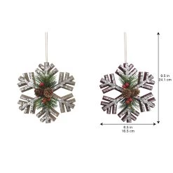 New ⭐ Assorted Snowflake Ornament by Ashland® ✨ -Ashland Sales 10698400 3
