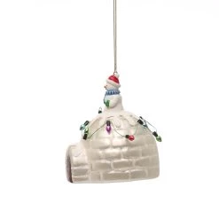 Best reviews of 😀 Assorted 3.3'' Igloo Collectible Glass 🎅 Christmas Ornament by Ashland® 😉 -Ashland Sales 10698401 3
