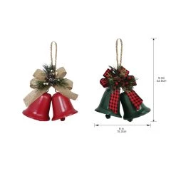 Best deal 👏 Assorted Double Bell Ornament by Ashland® 🎉 -Ashland Sales 10698407 3