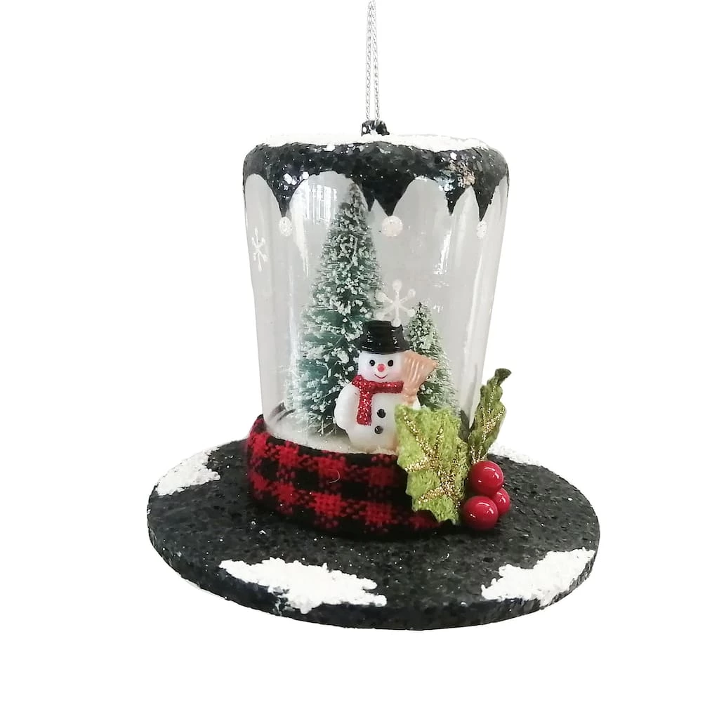 Brand new ๐ฏ 4.5" Glass Snowman Ornament by Ashland® โ Christmas ๐ 3 Brand new ๐ฏ 4.5" Glass Snowman Ornament by Ashland® โ Christmas ๐