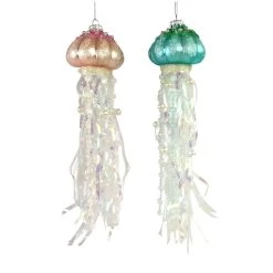 Cheap 🎉 Assorted 10.5" Glass Jellyfish Ornament by Ashland® 😀 5 Cheap 🎉 Assorted 10.5" Glass Jellyfish Ornament by Ashland® 😀 -Ashland Sales 10698467 2