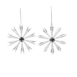 Hot Sale ⌛ Assorted Clear Snowflake Ornament by Ashland® 😉