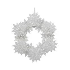 Deals 💯 Sparkly Snowflake Wreath Ornament by Ashland® 😉