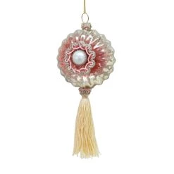 Hot Sale 👍 Pearl & Tassel Glass Ornament by Ashland® 🤩 -Ashland Sales 10698512 2