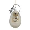 Hot Sale 🌟 White Glass Hedgehog Ornament by Ashland® 🛒 -Ashland Sales 10698525 1