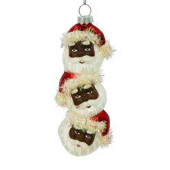 Flash Sale 💯 Stacked Santa Heads Ornament by Ashland® 🔔 -Ashland Sales 10698535 2