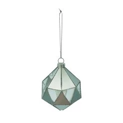 Best deal 🔥 Assorted 4.5'' Geometric Diamond Glass ❄ Christmas Ornament by Ashland® 🌟 -Ashland Sales 10698586 4