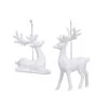 Cheapest ❤️ Assorted Glittery White Deer Ornament by Ashland® ⭐ -Ashland Sales 10698591 1