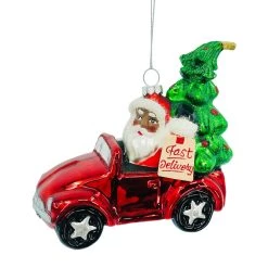 Brand new 🔥 4.5'' Delivery Santa Collectible 🎅 Christmas Ornament by Ashland® 🌟 -Ashland Sales 10698626 2