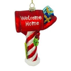 Best Sale 🎉 5'' Mailbox Collectible Glass 🎁 Christmas Ornament by Ashland® 🎁 -Ashland Sales 10698629 2