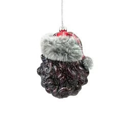 Best reviews of ✨ 5" Glass Santa Head Ornament by Ashland® 😉 -Ashland Sales 10698636 3