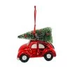 Outlet 🔔 4'' Car with Tree Collectible Glass 🎁 Christmas Ornament by Ashland® 🥰 -Ashland Sales 10698644 1