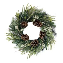 Best Sale βοΈ 22" Pinecone & Pine Mix Outdoor Wreath by Ashland® π§¨