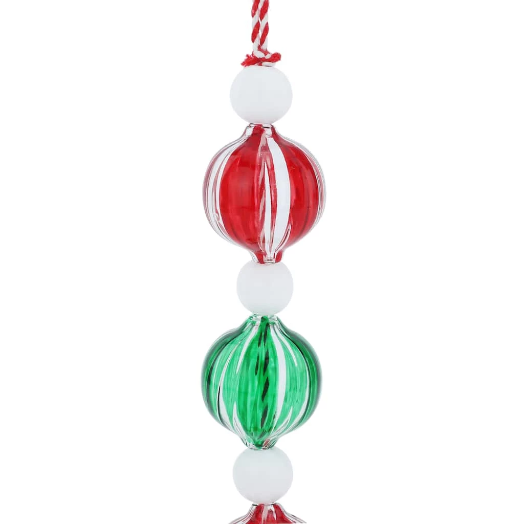 Promo ✔️ Assorted Glass & Wood Peppermint Bubble Ornament by Ashland® 🎁 Christmas ❤️ 7 Promo ✔️ Assorted Glass & Wood Peppermint Bubble Ornament by Ashland® 🎁 Christmas ❤️ - Image 5