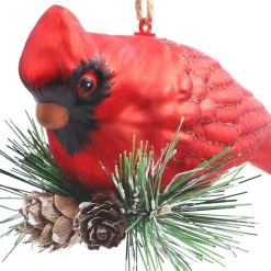 New 🎉 Glass Red Cardinal Ornament by Ashland® 🎅 Christmas 🥰 -Ashland Sales 10698789 3