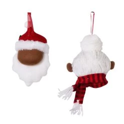 Coupon ⌛ Assorted Claus Fabric Ornament by Ashland® 🎁 -Ashland Sales 10698818 2