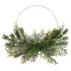 Brand new 🤩 20" Pine & Gold Hoop Wreath by Ashland® 🔔 Christmas 🌟 -Ashland Sales 10698872 1