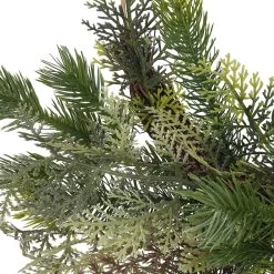 Brand new 🤩 20" Pine & Gold Hoop Wreath by Ashland® 🔔 Christmas 🌟 -Ashland Sales 10698872 2