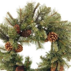 Wholesale ✨ 22" Pine & Pinecone Wreath by Ashland® 🔔 Christmas 🎁 -Ashland Sales 10698880 2