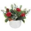 Flash Sale ✔️ 10" Mixed Pine, Berries & Foliage Arrangement by Ashland® ✔️ -Ashland Sales 10698893 1